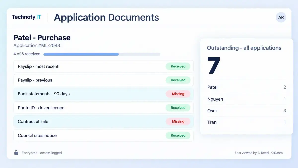Document checklist portal (mortgage) (1)